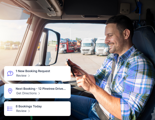 Tank and Liquid Transport Software Driver App